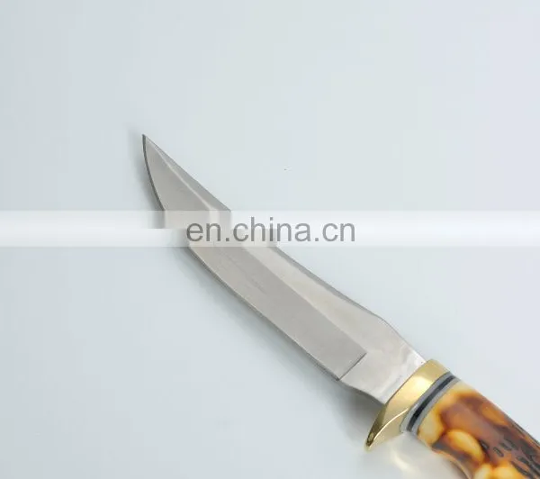 Hunting Knife Fixed Blade Knife Stainless Steel Blade Resin Handle photo-4