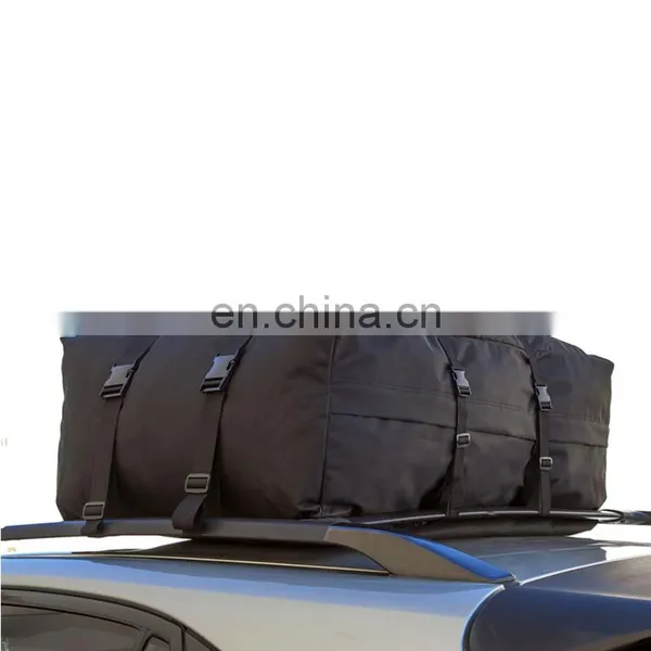 4x4 600d 20 Cubic Waterproof Duty Soft Roof Top Rack Cargo Bag With 6 Tough Straps photo-4