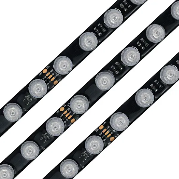 Professional Wash Led Strip Light 24leds/meter 30mm 28w/m 24v Factory Direct For Building photo-3