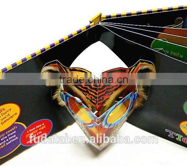 FDT Customizes Top Quality Kids 3D Pop up Book Printing photo-5