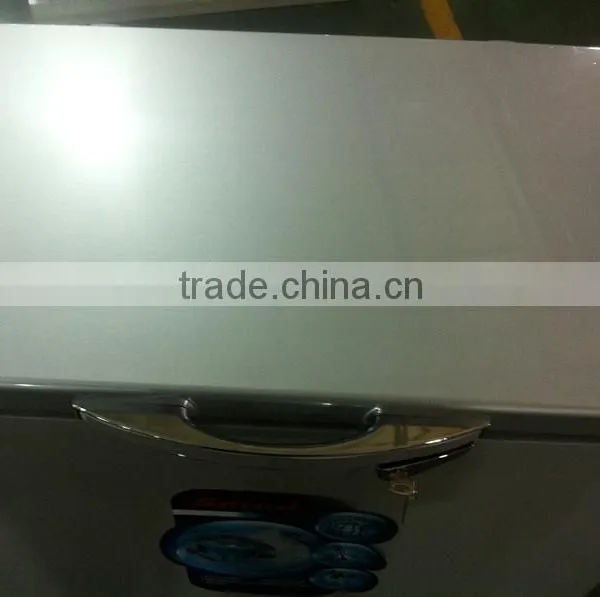 Silver Color Commercial Slim Freezer Mini Deep Freezer Price photo-3