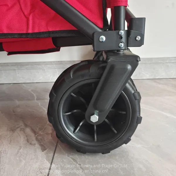 Hot Sale Folding Wagon Utility Beach Cart Outdoor Camping Wagon Collapsible Hand Trolley photo-5