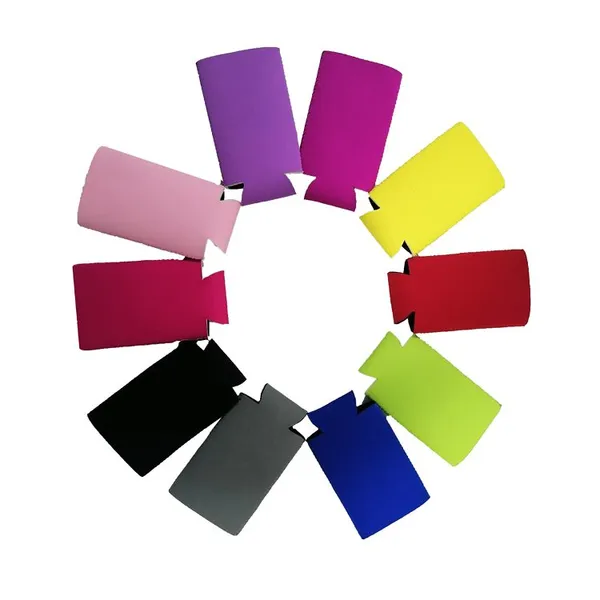Factory Wholesale Sublimation Blank Beer Can Cooler Sleeve Foam 12 oz Insulated Neoprene Custom Coozies photo-2