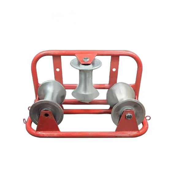 High-Strength Aluminum Cable Pulley 5-50T - For Power Transmission/Telecom Underground Trench Laying photo-3
