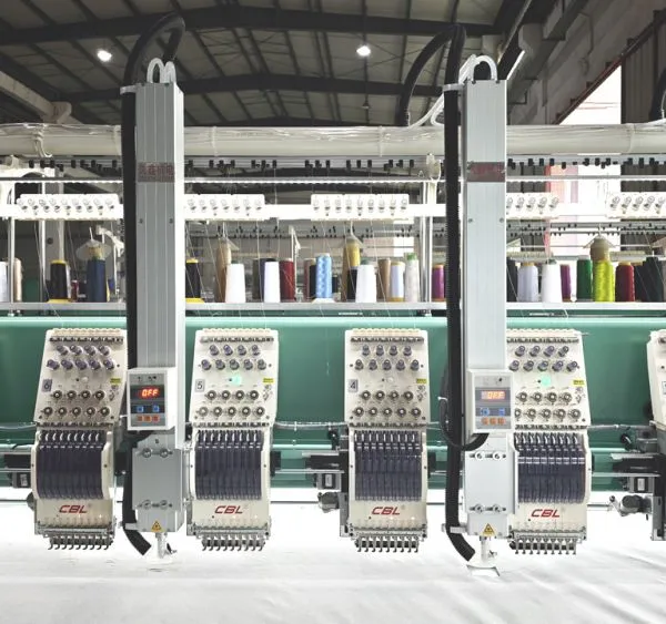 CBL High Speed Multi-Head Laser Mixed Flat Computerized Embroidery Machine photo-2