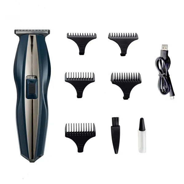 Men Beard Trimmer With Hypoallergenic Blade for Sensitive Skin, Cordless Vacuum Suction Design No Mess photo-2
