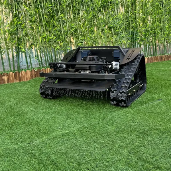Gasoline Cordless Adjustable Sharp Mowing Blades Remotely Controlled Lawn Cutting Grass Cutter With 10-150mm Cutting Height photo-6