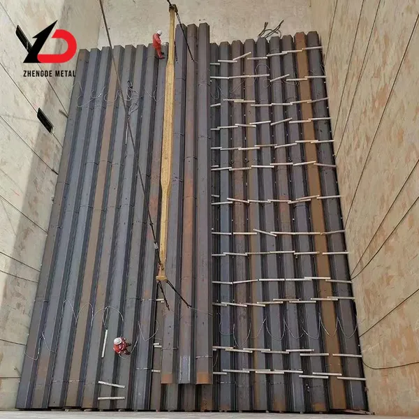 Hot Rolled Steel Sheet Pile Type 2 Steel Sheet Pile U Shape Price List photo-4