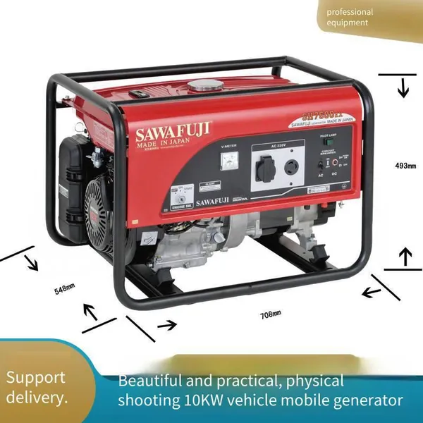 Sawafuji Variable Frequency Generator, Sawafuji Gasoline Generator Shx1000 photo-2
