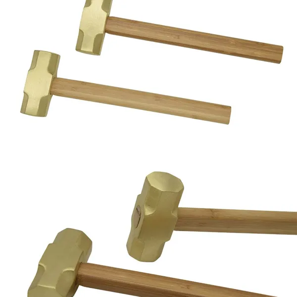 Schwer duty nicht-sparkende achteckige Hammer mit Holzgriff
