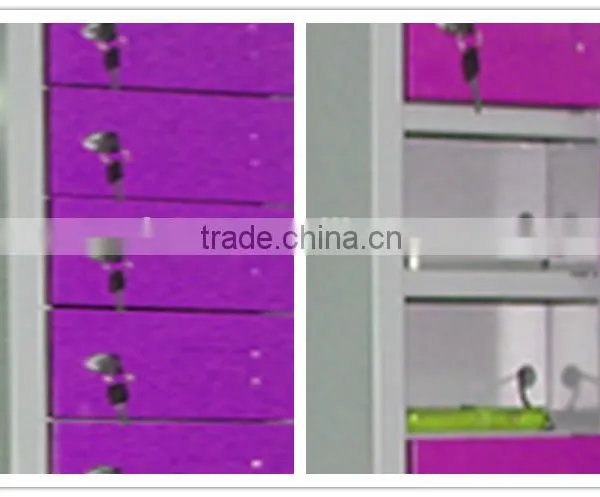 Multifunction Light Colored 16 Door Locker Cell Phone Charging Station Lockers for Sale Quality Choice photo-2