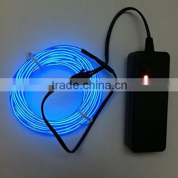 Quality 2.3mm Round Blue EL Wire for Clothes photo-3