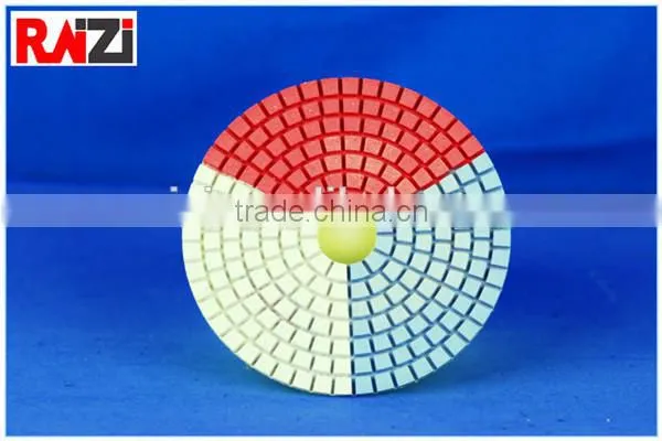 3-color Wet Polishing Pad/Granite photo-2