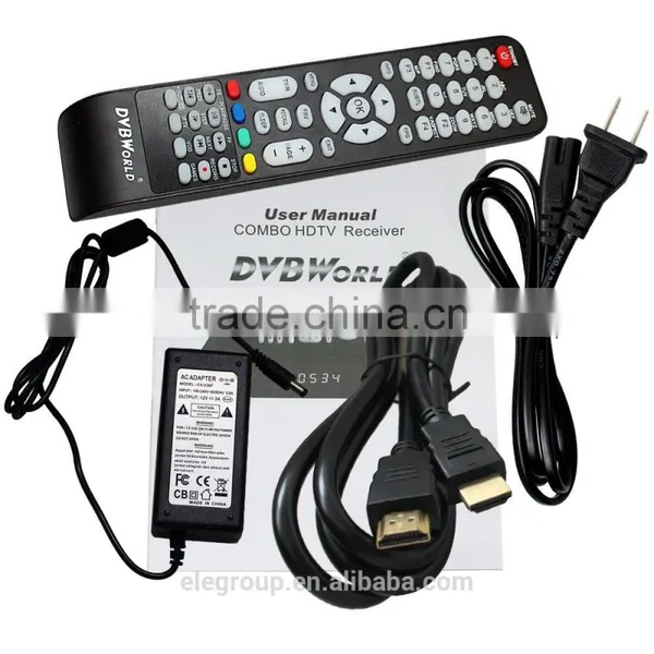 DVBWORLD COMBO HD Digital Satellite TV Receiver DVB-S2+TURBO Support IPTV With Turbo 8psk JB200 photo-5