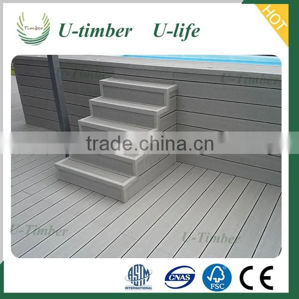 Techwood WPC Decking Floor for Outdoor Like Garden Patio and Swimming Pool photo-6