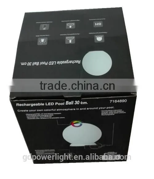 IP65 Rechageable LED Pool Ball40cm With Remote Control YXF-400PA photo-3