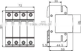 CA Series Surge Protective Device,CAU4-40 Surge Protective Device,1.8KV,1.6KV,1.5KV photo-4