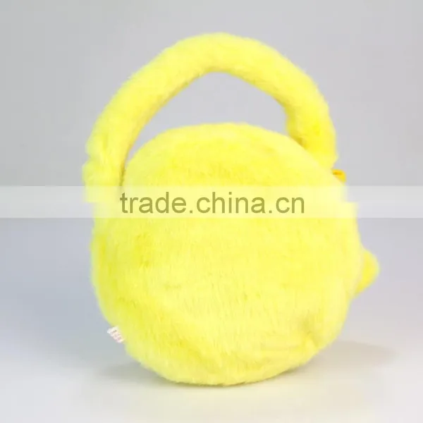 Soft Animal Shape Chicken Handbag/Plush Toy Bag 22cm High/Stuffed Animal Handbag photo-2