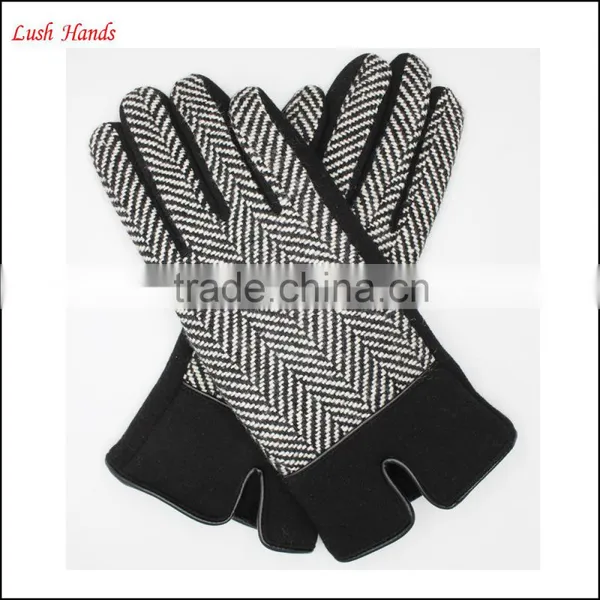 Ladies High-quality Woolen Gloves With Polyester photo-3