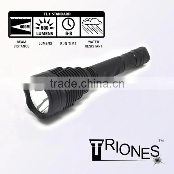 (120001) Top Quality Aluminum Alloy Powerful Rechargeable Led Torch Light