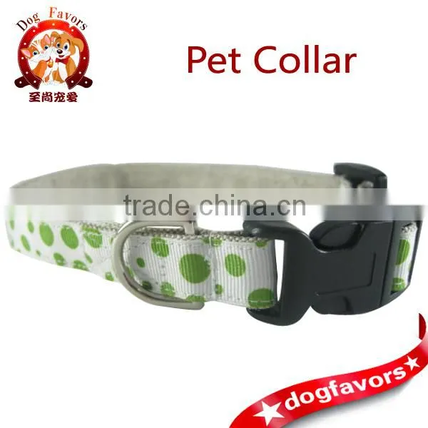 Comfortable Nylon Dog Collar, Adjustable Pet Collar,nylon Collar & Lead