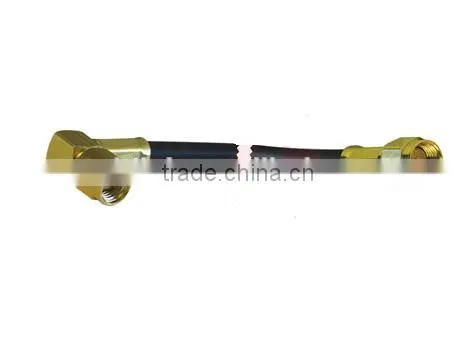 [UL Listed]SMA CABLE ASSEMBLY, R/A CONNECTORS PLUG TO STRAIGHT PLUG,audio Cable photo-2