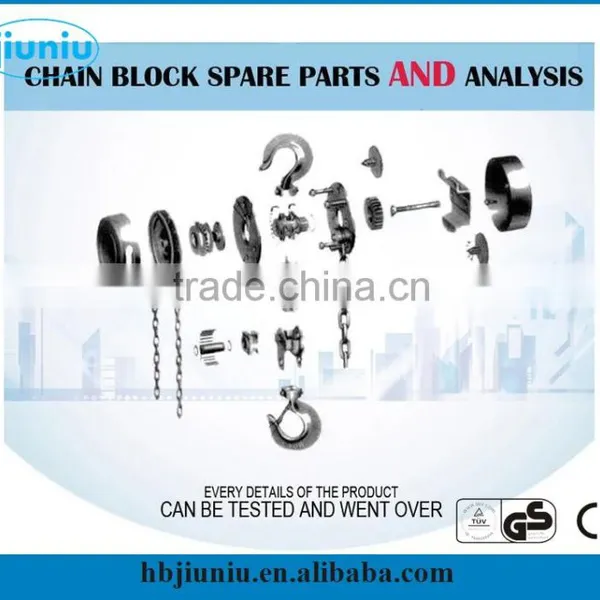 2016 New Conditon HSZ Type 10T*9M Chain Pulley Hoist photo-6