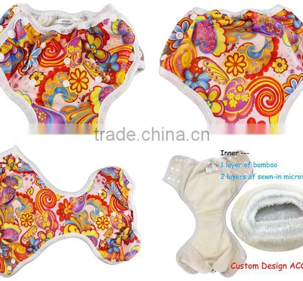 New 2014 AnAnBaby OEM Bamboo Waterproof Baby Traning Pants photo-4