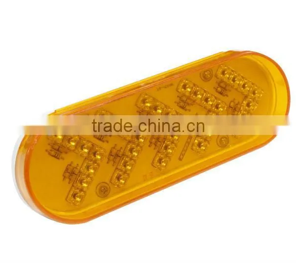 Semi Trailers Arrow Shape 6inch Oval Led Signal Tail Light photo-3