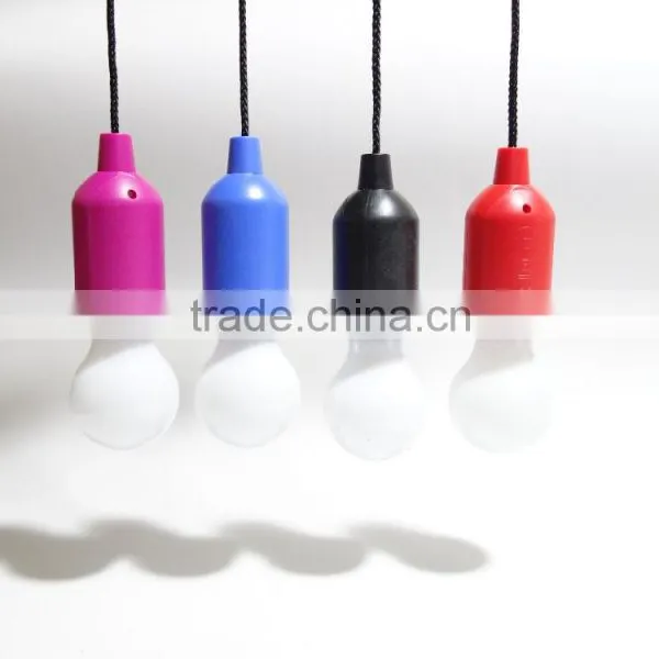 Indoor Color and White Plastic Pull Lamp photo-5