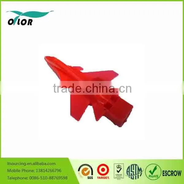 plastic shapes connecting toys hot sellong Football shape plastic whistles Kids' toys kids plastic