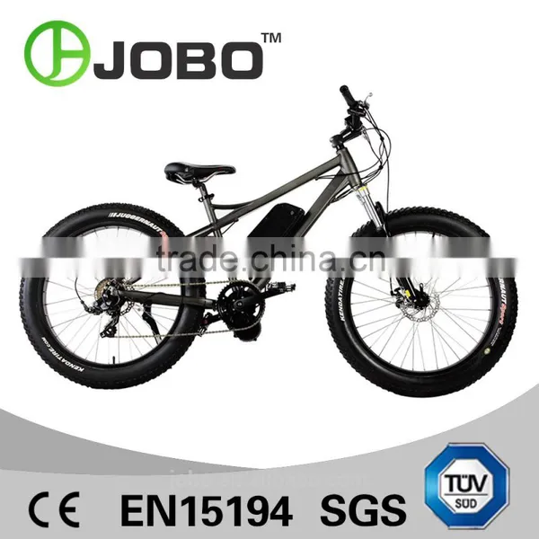 OEM Manufacture 26 Inch 500W Electric Fat Tyre Bike photo-2