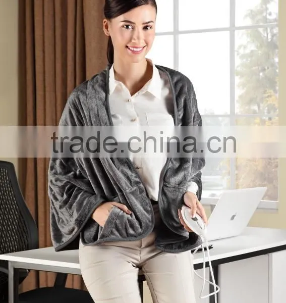 Single Warm Electric Blanket for Home Office for Car Travel Heated Blanket With Sleeve Heating Blanket photo-5