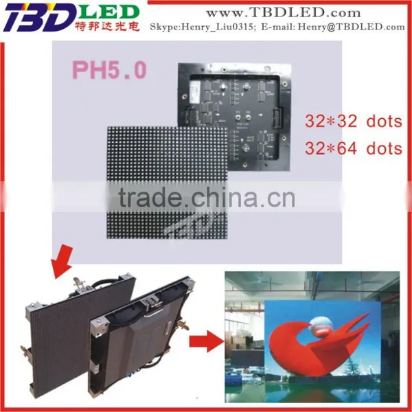 High Brightness Full Color Led Board/LED Unit Board/LED Module/P5.0 Full Color Unit Board-SMD