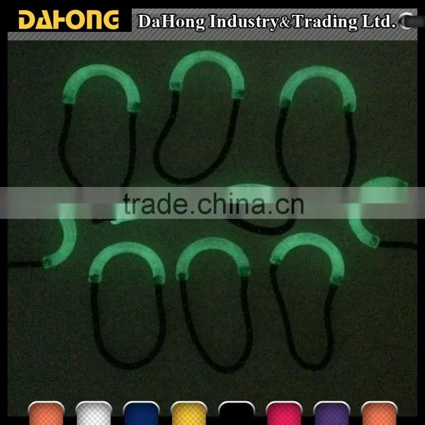 Custom Decorative Fluorescent Zipper Pull for Garment photo-2