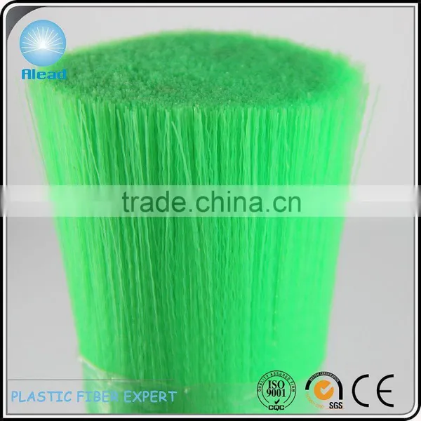 0.25mm Shiny Green pp Synthetic Fiber Plastic Filament Applied to Bottle Brush photo-4