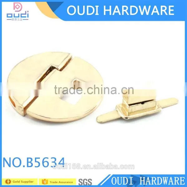 Custom Bag Turn Lock Twist Lock Case Decoraion Metal Hardware Quality Choice photo-2