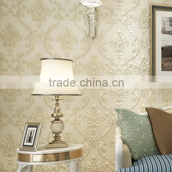 Home Decor Deep Embossed Wallcovering Wallpaper photo-2