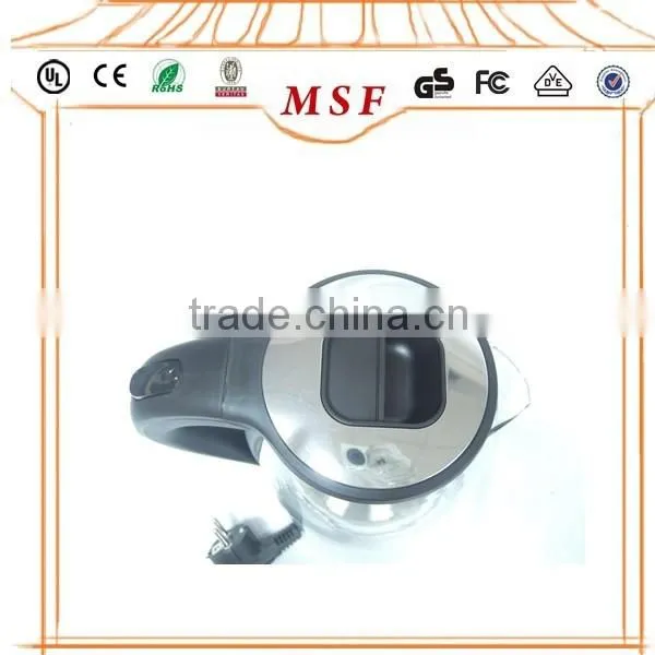 2015 New Launch 1.7L 2000W Commerical Cordless Electric Glass Kettle photo-3