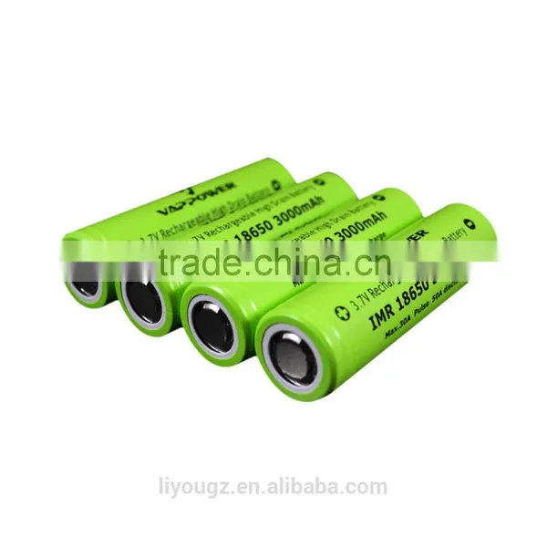 3.7V 3000mah Samsung IMR 18650 Battery photo-2