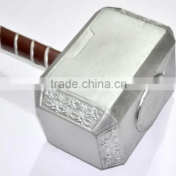 Cosplay High Simulation PU Foam Weapons Quake Game Film Props Hammer photo-4