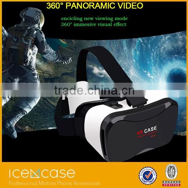 Virtual Reality Glasses VR Case for Smartphone 3.5-6 Inch, VR Headset With AR Structure VR 5Plus photo-3