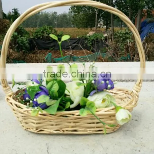 Manufacturer Best Sale Wicker Basket Flower Basket photo-2