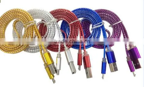 NOODLE FISH NET USB BRAIDED CABLE FOR ANDROID photo-2