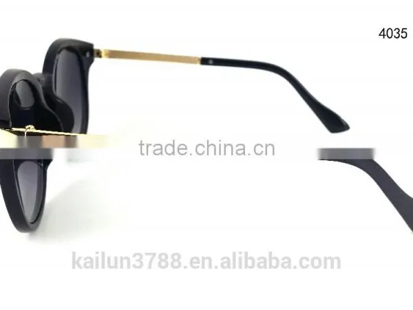 Square With Metal Half Frame Mirror Lens Glasses photo-2