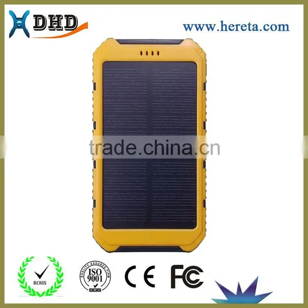 The Newest 11200mah Solar Charger Power Bank With Led Light ODM and OEM