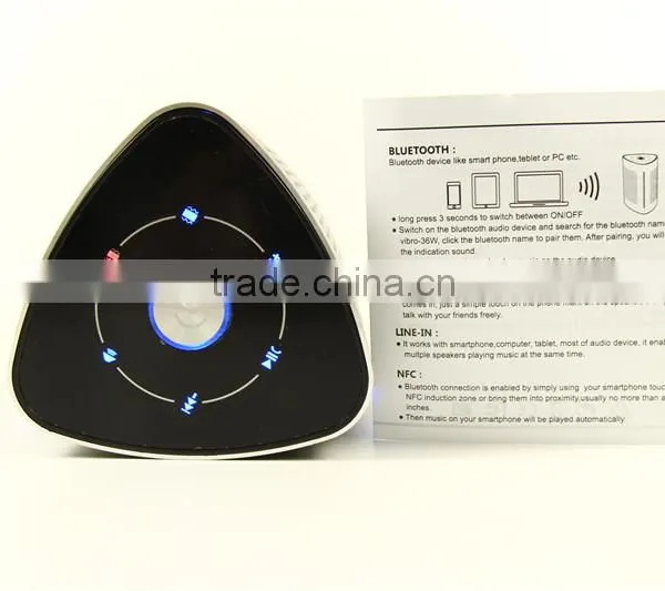 2016 New Product Bluetooth Resonating Speaker Resonator Bluetooth Speaker Powerful Bluetooth Speaker Corporate Gift photo-2