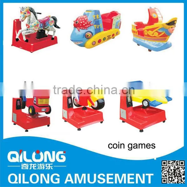 QL19-001A Children Outdoor Swing Coin Machine Rider photo-4