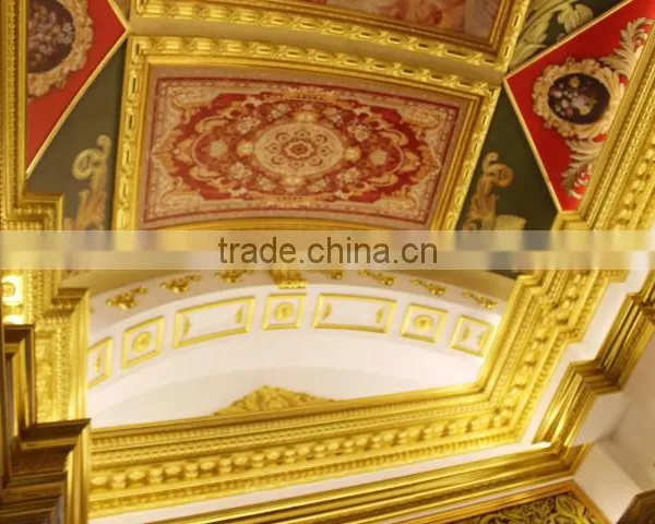 Polyurethane Carved Corner Cornice for Home & Interior Decoration photo-6