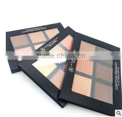 2016 New Professional Fancy 6 Colors/Set Face Concealer Beauty Pro Face Cream Makeup Concealer Contour Deep/light/Medium photo-5